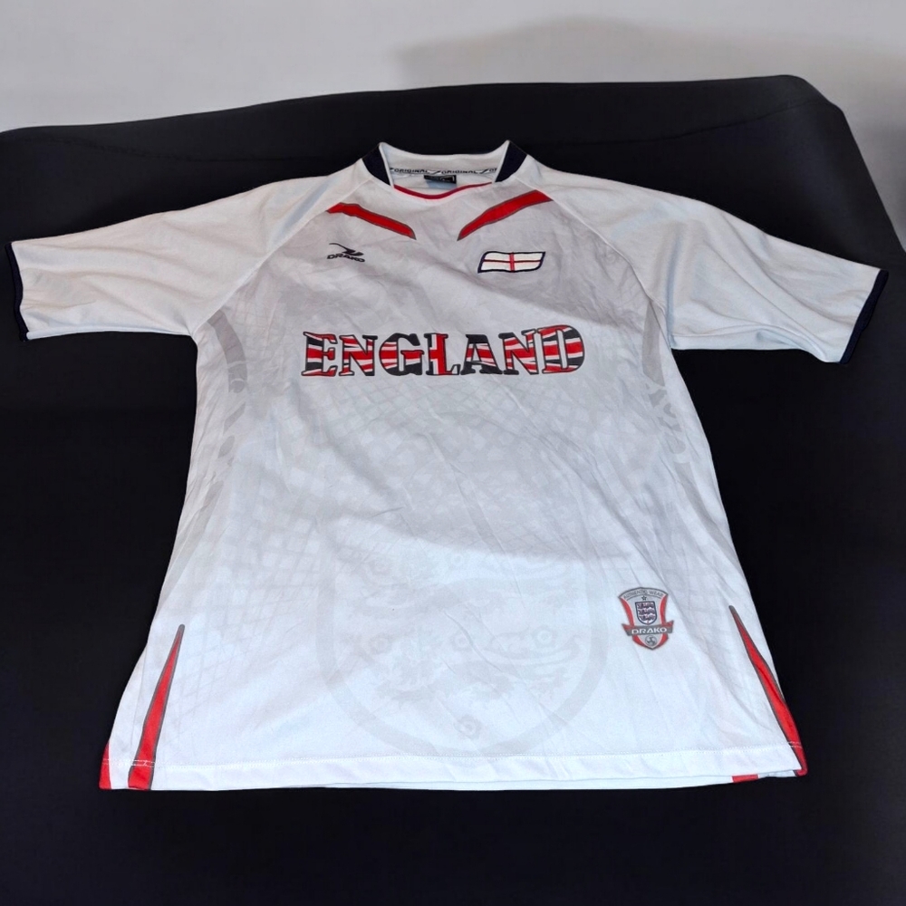 Futbol soccer jersey England  Drako size XL 🇬🇧